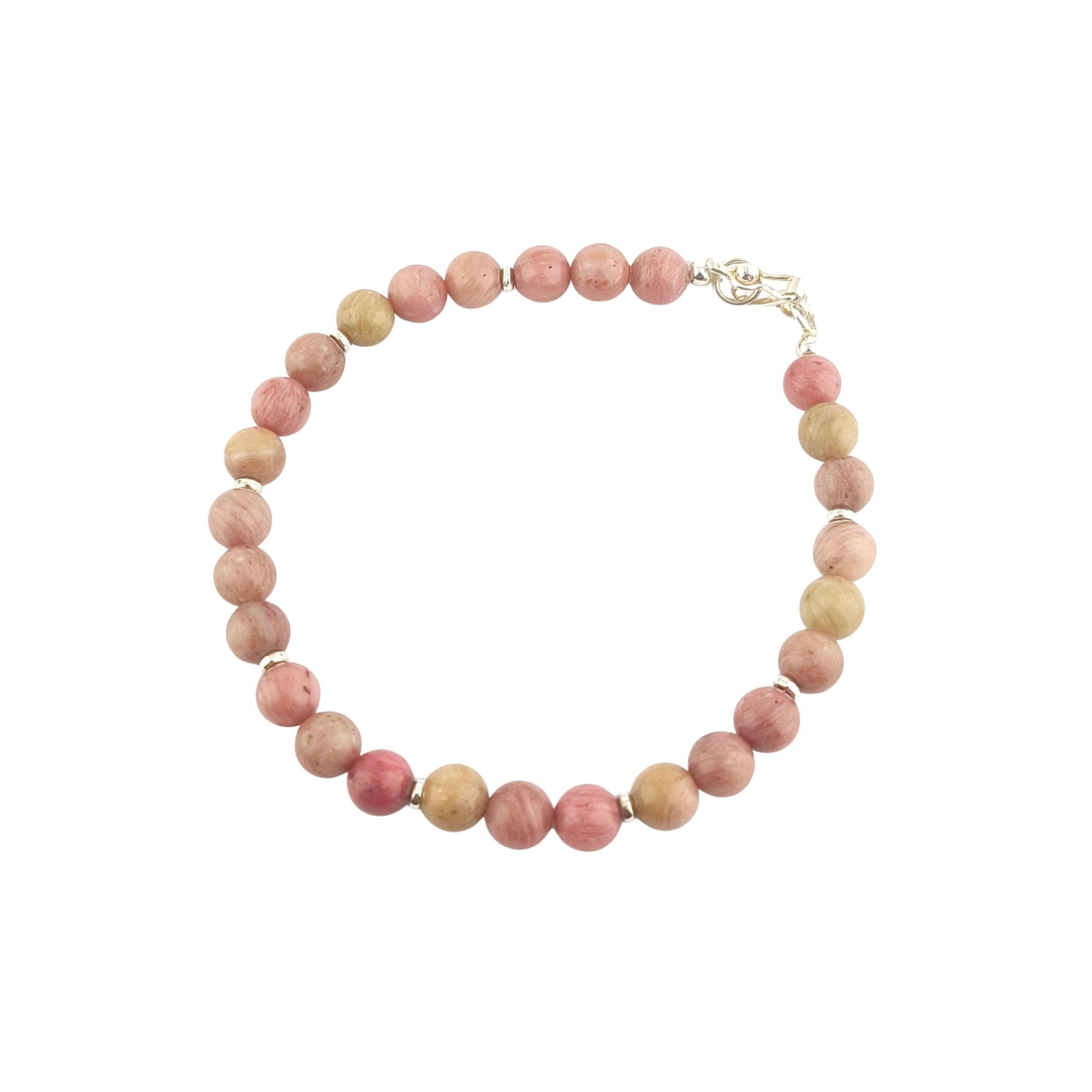 Pulsera Rodonita Rosa