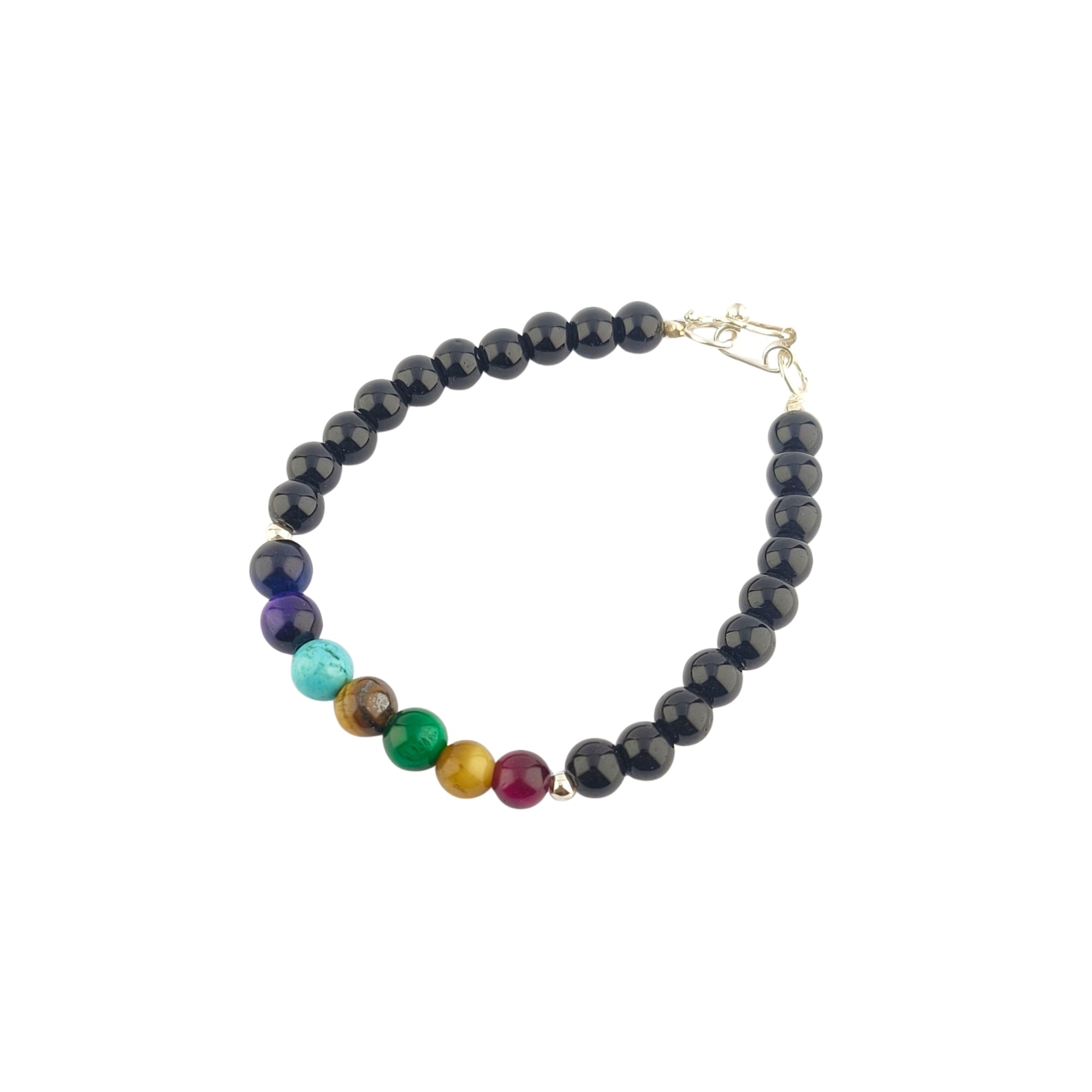 Pulsera Ónix 7 Chacras