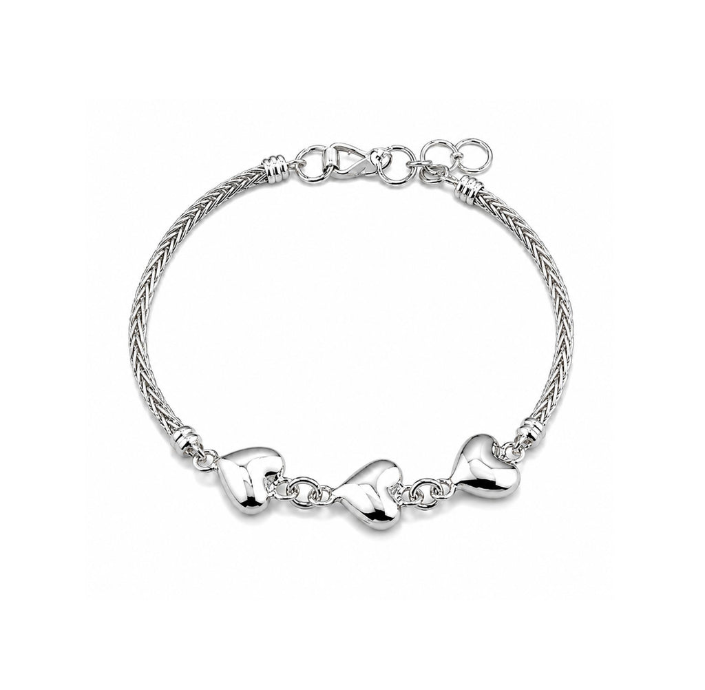 Pulsera Tres Corazones