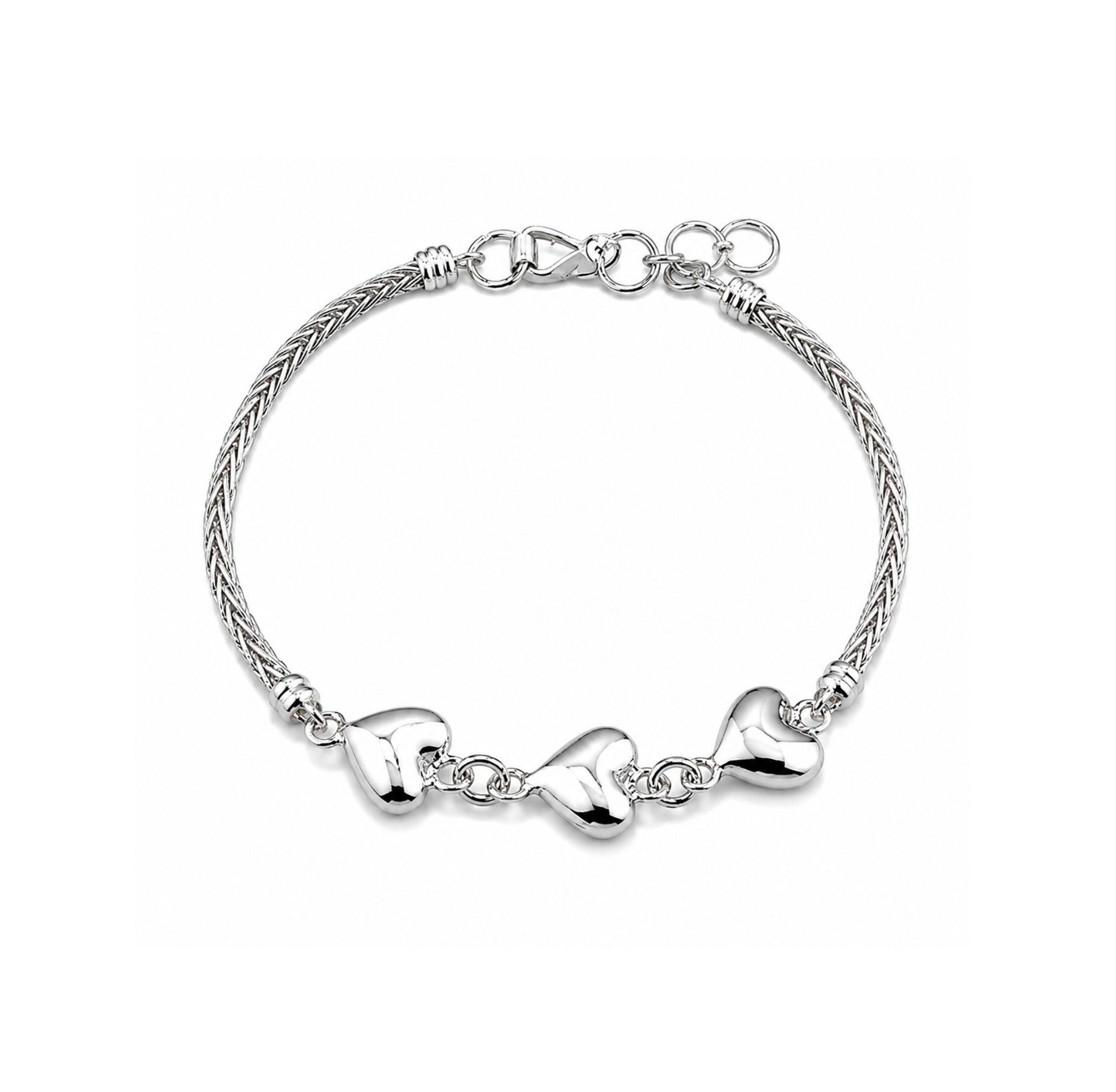 Pulsera Tres Corazones