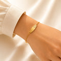 Pulsera Esclava Corazón Oro 18K
