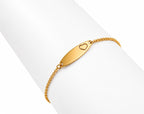 Pulsera Esclava Corazón Oro 18K