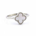 Anillo Trebol Vanclif Nacar