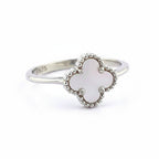 Anillo Trebol Vanclif Nacar