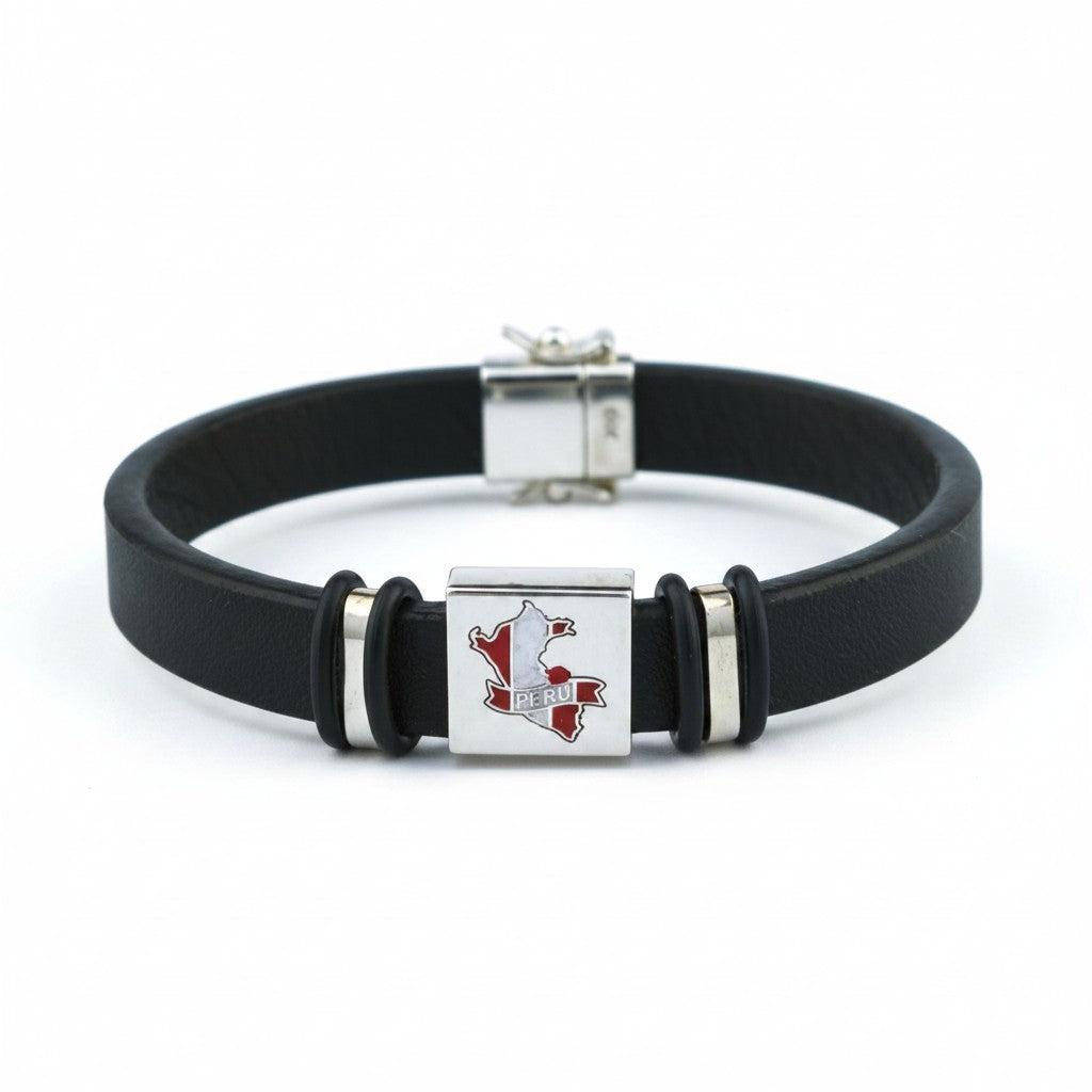 Pulsera de Cuero Perú