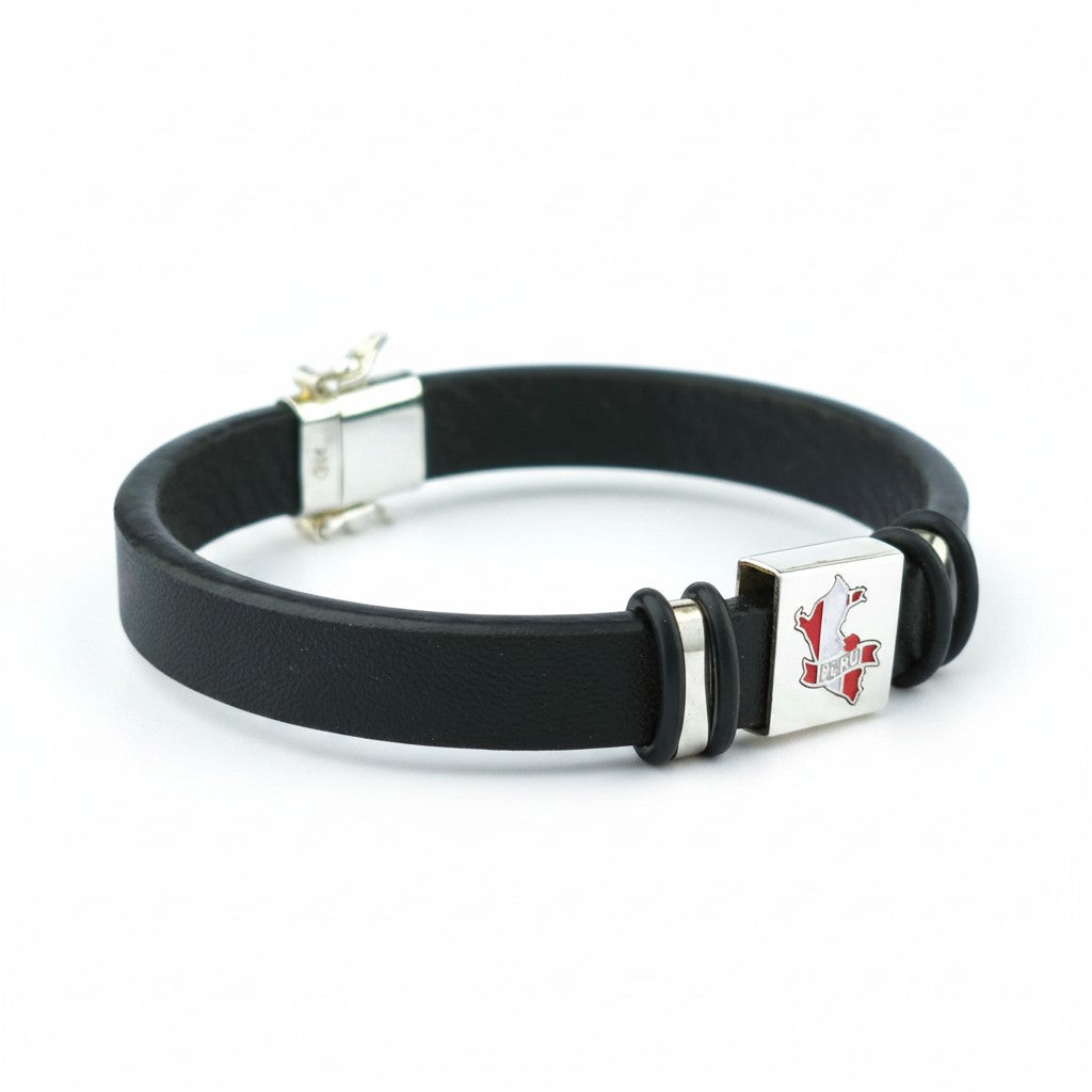 Pulsera de Cuero Perú
