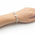 Pulsera de Damas 3 Corazones