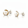 Arete Reversible Roseta Perla