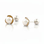 Arete Reversible Roseta Perla