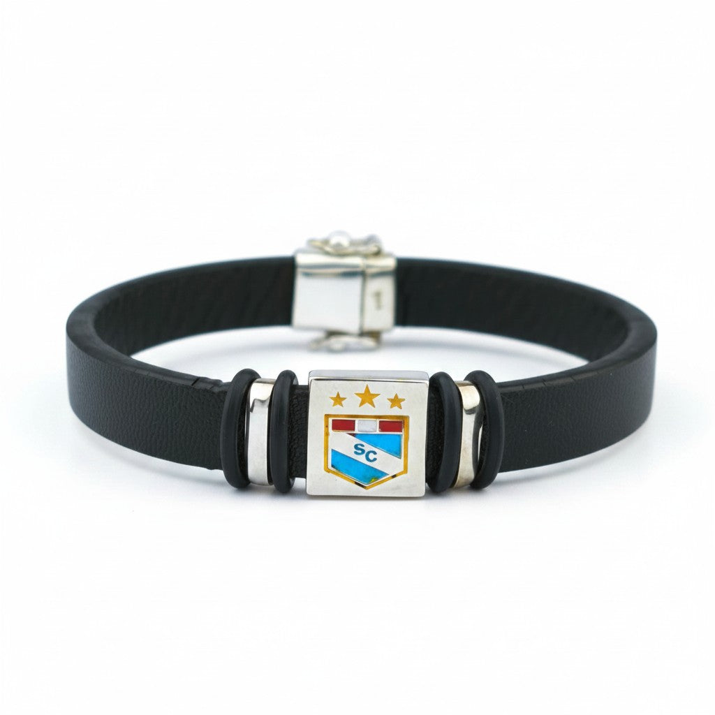 Pulsera de Cuero Sporting Cristal