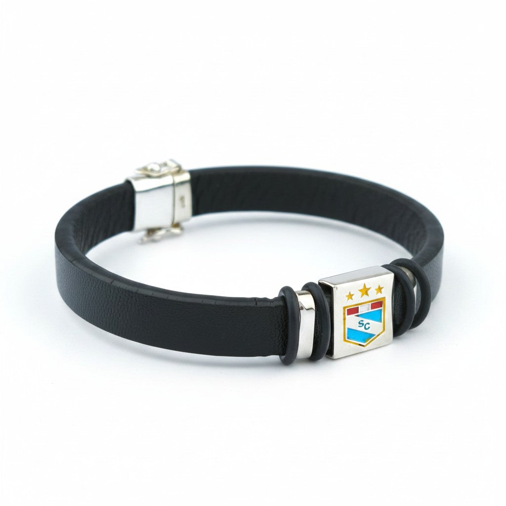Pulsera de Cuero Sporting Cristal