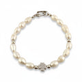 Pulsera Perla Trebol