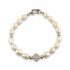 Pulsera Perla Trebol