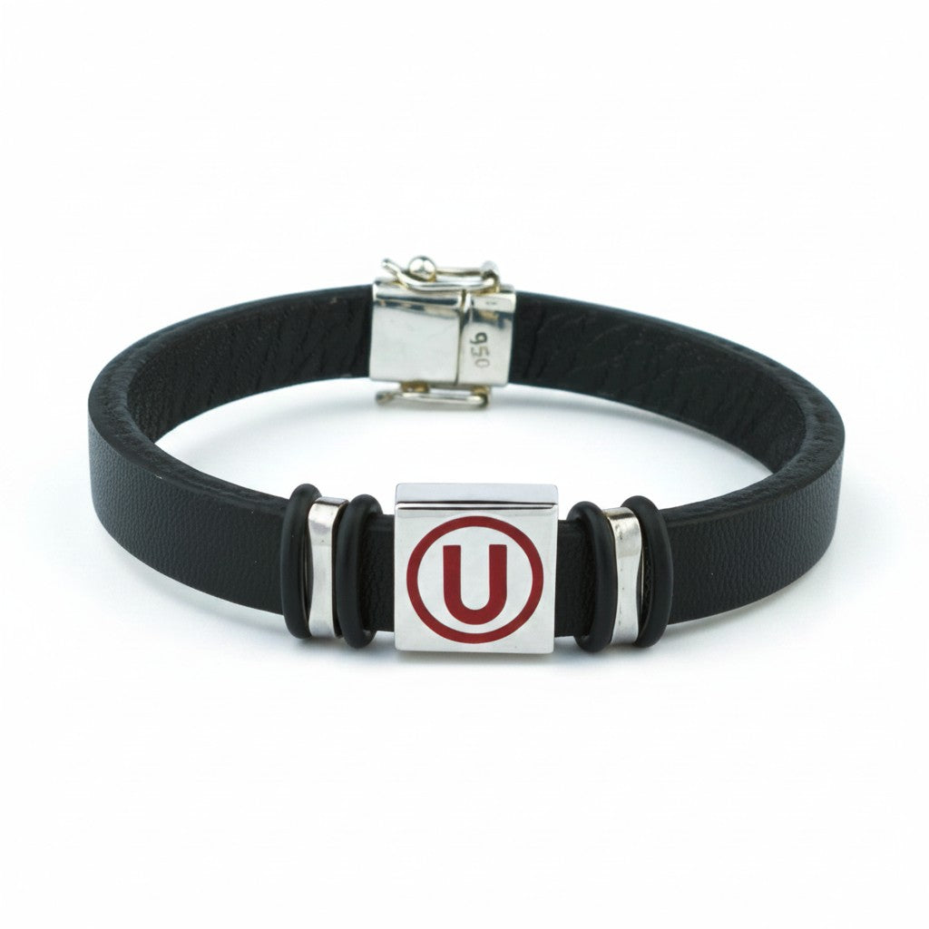Pulsera de Cuero Universitario