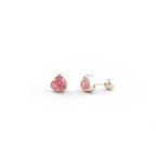 Arete Reversible Corazon Pink