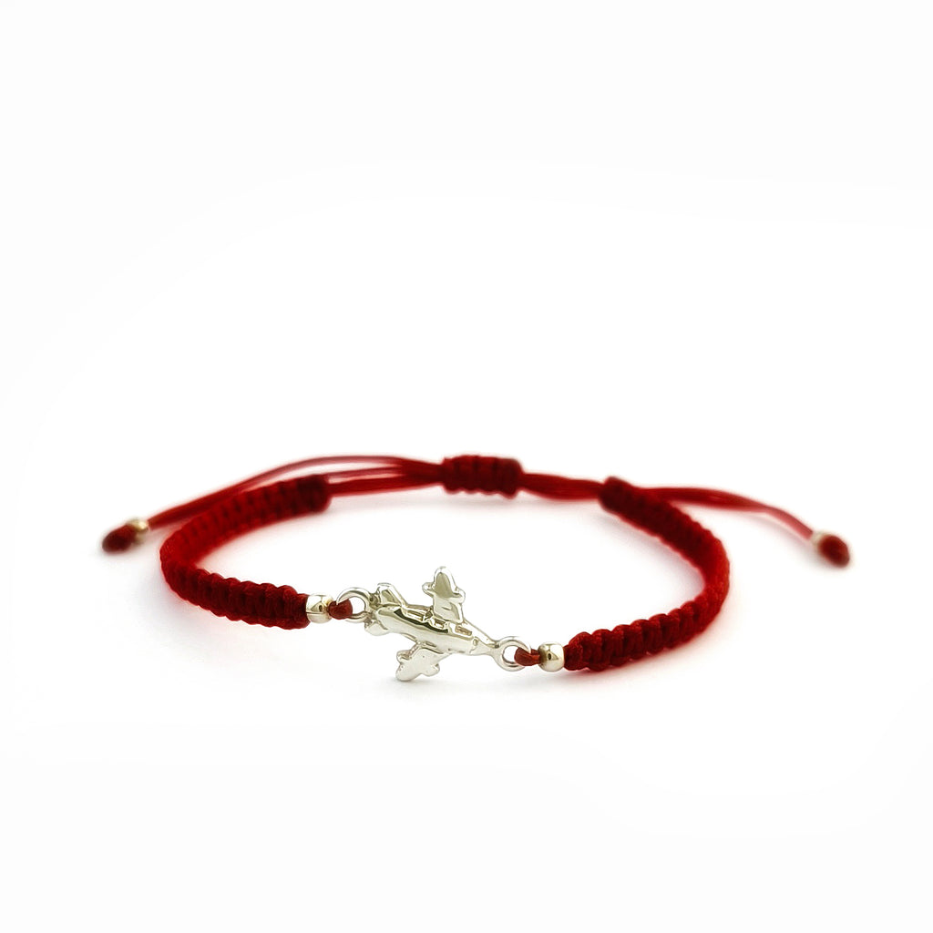 Pulsera Tejida Avión